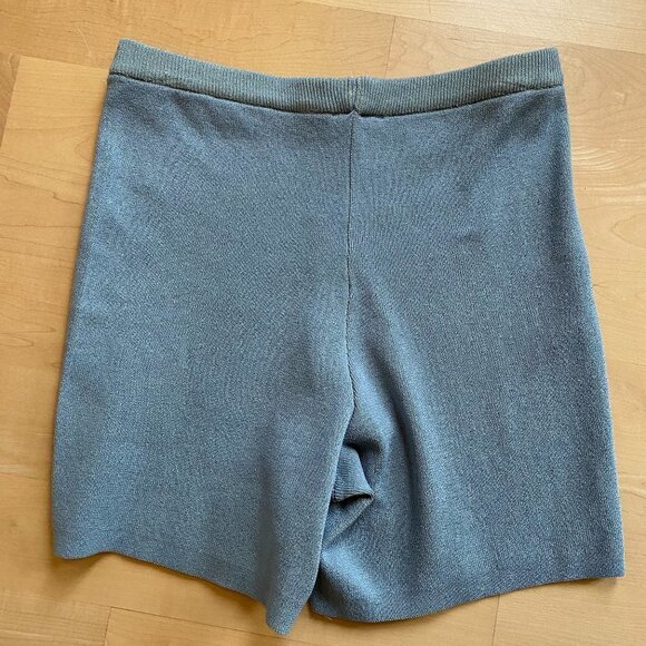 WAYF Bnwot Womens Blue Knit "Luke" Biker Shorts - Picture 6 of 9